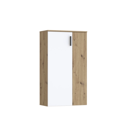 Szafka na buty Dąb Artisan/Biały